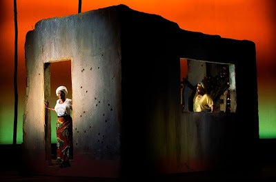 Akosua Busia in a scene from Eclipsed 