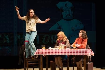 Sara Bruner, Sarah Jane Agnew, and Susan Lynskey in a scene from Roe 