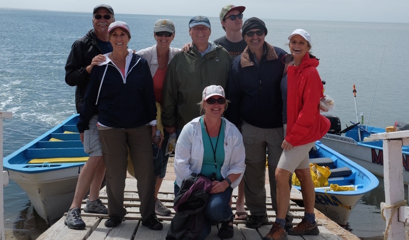 Espinosa and her gray whale lovin’ friends
