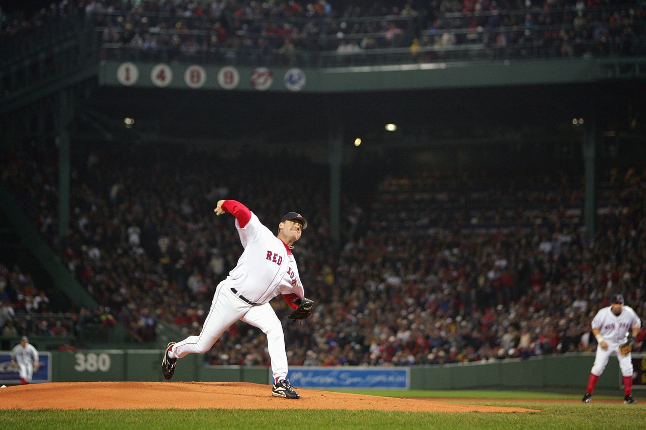 Schilling became a legend in Boston during the 2004 postseason, when he helped the Red Sox win their first World Series title in 86 years.