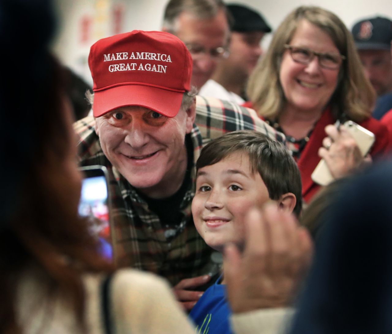 Former Red Sox pitcher Curt Schilling campaigned for Donald Trump in New Hampshire during the 2016 election. Massachusetts didn't want to hear from him anymore.