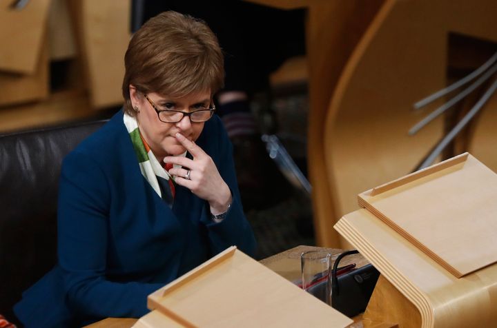 Nicola Sturgeon has demanded a second referendum on Scottish independence