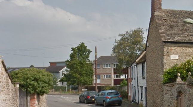 The child's body was found in a property in Bromsgrove Cottages, Faringdon 