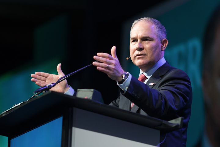 EPA chief Scott Pruitt said this month that he “would not agree” that carbon dioxide is a primary contributor to global warming. 
