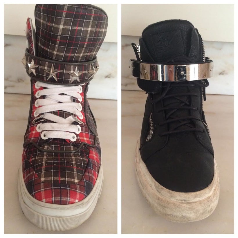 These are the sneakers my son wears today.