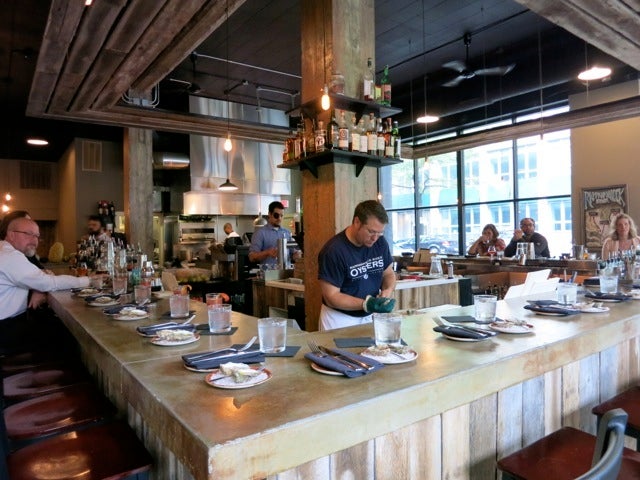<p>Real Richmond Food Tours, Rappahannock Oyster Bar, Richmond VA</p>