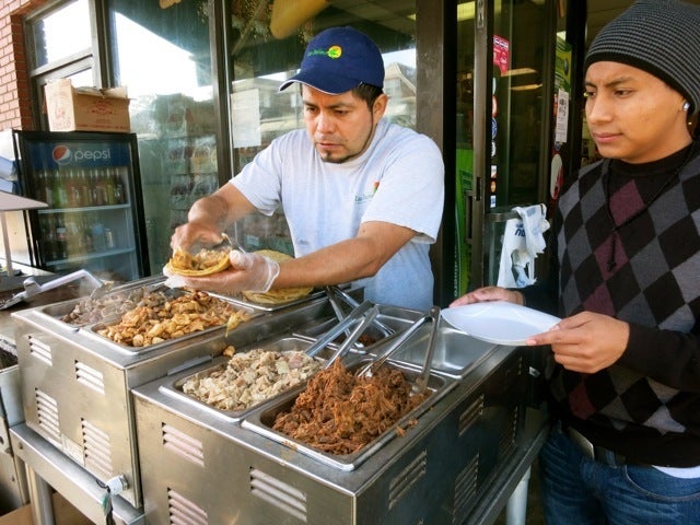 <p>Las Palmas Mexican Grocery Store and Taco Stand, Pittsburgh PA</p>