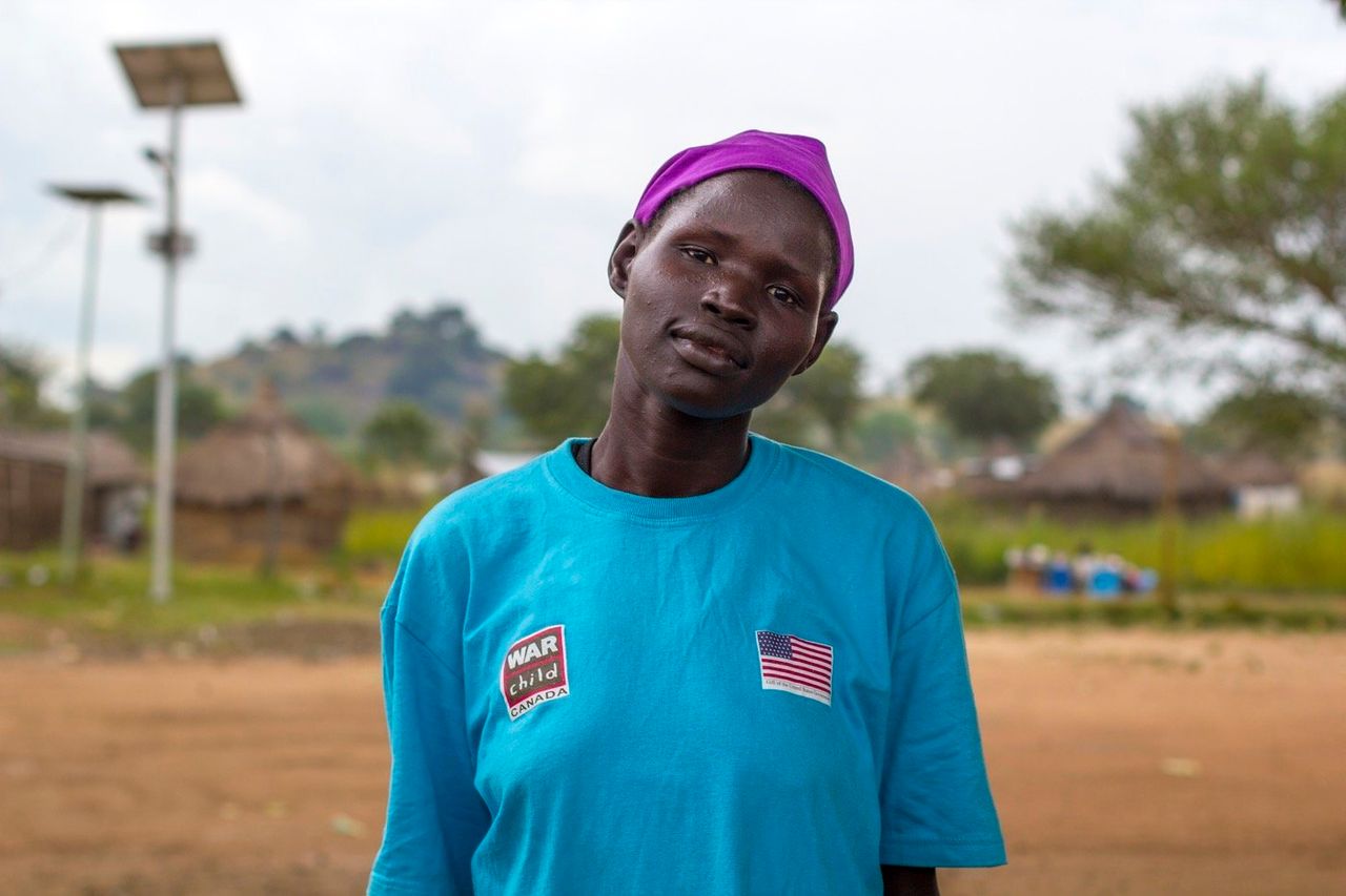 Susan Agull, from Juba, who has six children. “Women bring peace among themselves.”