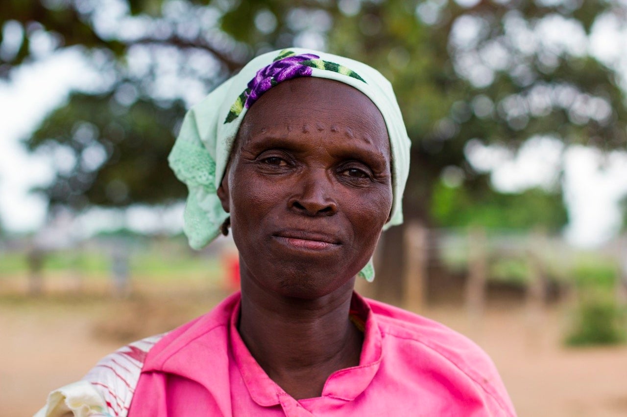 Mary Akwer, from Jonglei, who has 10 children.