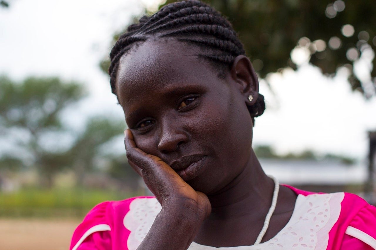 Awadia Julu, from Jonglei, who has nine children.