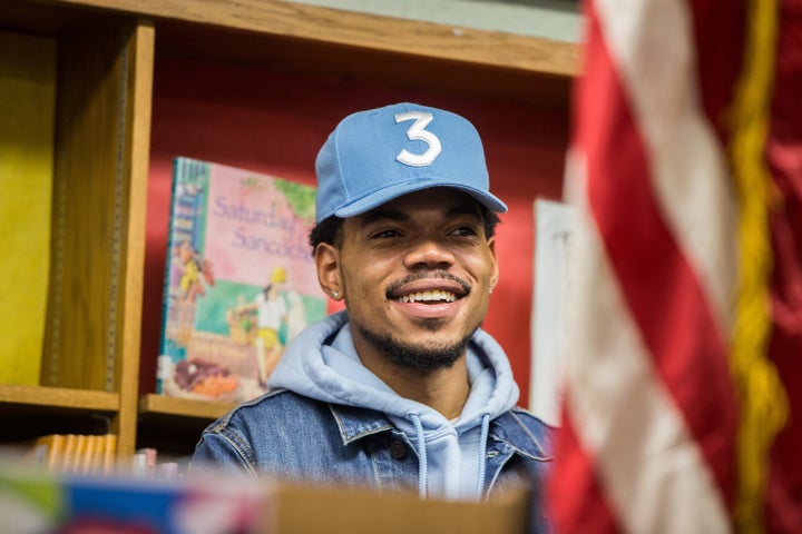 Chance the Rapper loves the kids. 