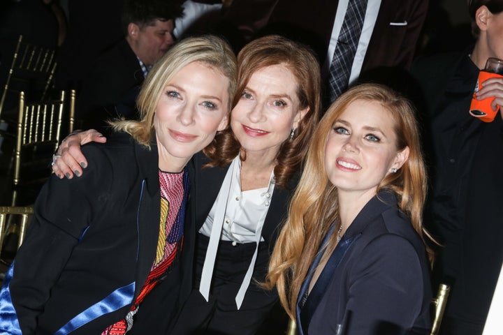 Cate Blanchett, Isabelle Huppert and Amy Adams at the Gotham Awards on Nov. 28, 2016.