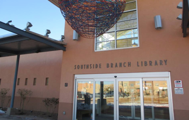 The library also found the Bible and books by Ann Coulter put on display.