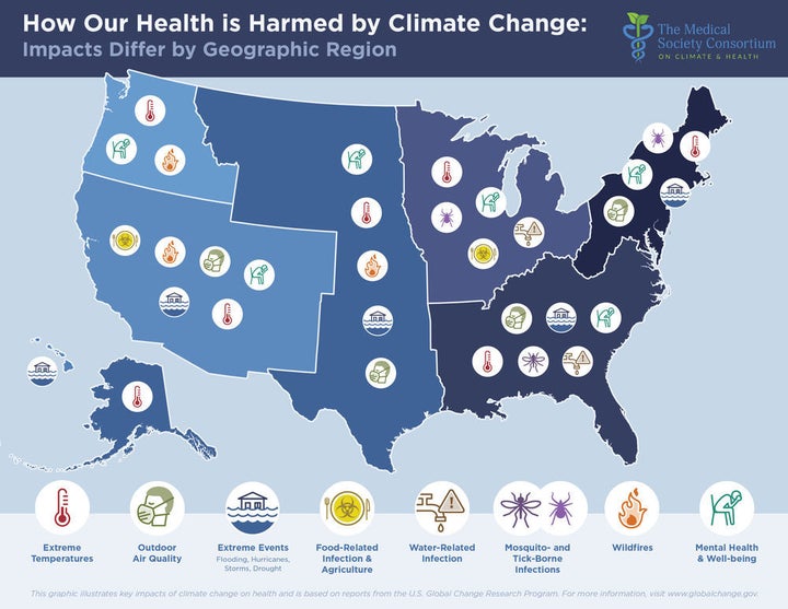 How climate change impacts our health depends on where we live.