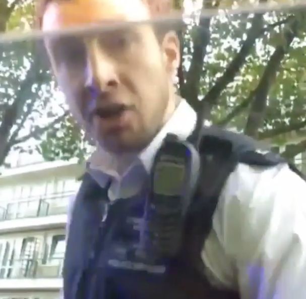 PC Joshua Savage has been charged after a video appeared to show him smashing a car windscreen during a stop and search.