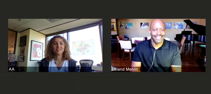 <p>Former NASA Astronaut Leland Melvin and space explorer Anousheh Ansari #LiveTogether on <a href="https://www.huffpost.com/impact/topic/facebook">Facebook</a> as part of the <a href="https://www.livetogether.org/" target="_blank" role="link" rel="nofollow" class=" js-entry-link cet-external-link" data-vars-item-name="Norooz Challenge" data-vars-item-type="text" data-vars-unit-name="58ca9d62e4b0e0d348b340c4" data-vars-unit-type="buzz_body" data-vars-target-content-id="https://www.livetogether.org/" data-vars-target-content-type="url" data-vars-type="web_external_link" data-vars-subunit-name="article_body" data-vars-subunit-type="component" data-vars-position-in-subunit="0">Norooz Challenge</a>. </p>