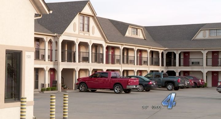 Oklahoma State Sen Ralph Shortey, 35, is accused of soliciting a 17-year-old boy for sex at this motel last week.