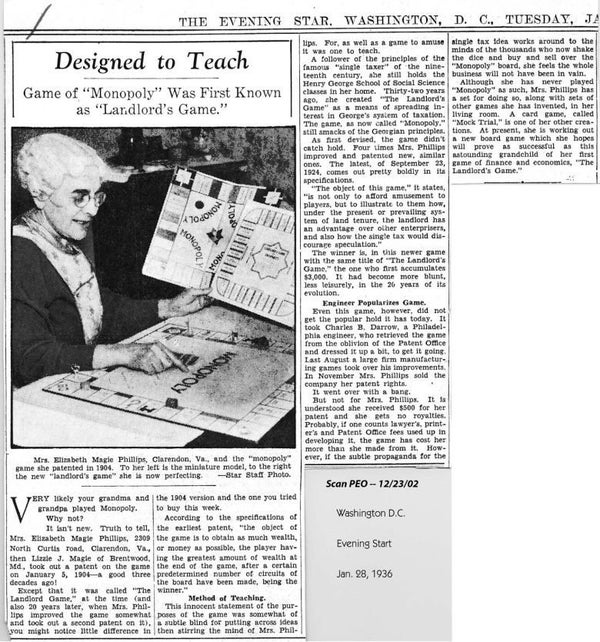 <a href="https://www.nytimes.com/2015/02/15/business/behind-monopoly-an-inventor-who-didnt-pass-go.html?_r=0" target="_blank"