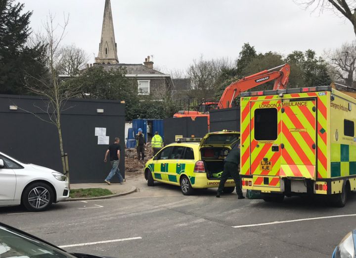 Emergency services were called to the address in Swains Lane shortly after 2pm on Thursday.