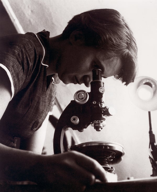 While working as a research associate at the King's College London in the biophysics unit in 1951, Rosalind Franklin and her 