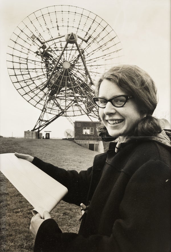 As a graduate student at the University of Cambridge, Jocelyn Bell Burnell helped Anthony Hewish and Martin Ryle construct a 