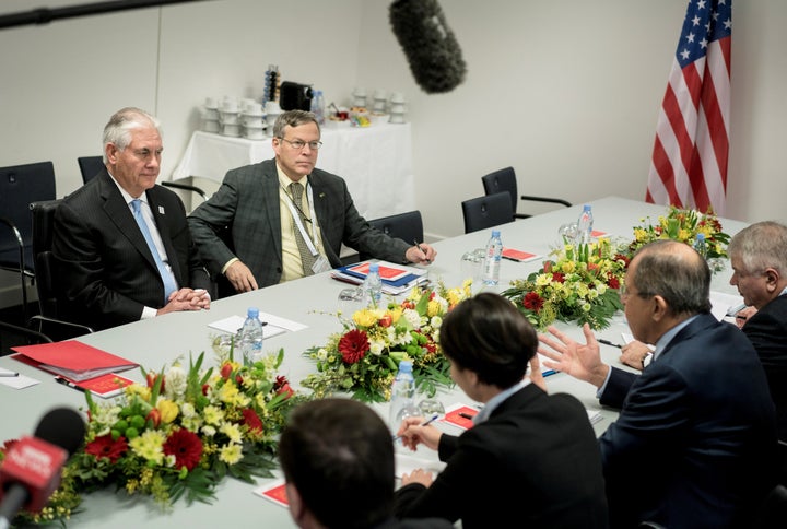 Secretary of State Rex Tillerson has attended international meetings with smaller staffs than usual. Experts say other powers could read into that.