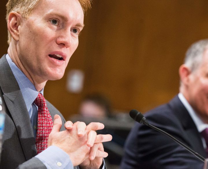 Sen. James Lankford (R-Okla.) looks for bipartisan support for his package of bills on the regulatory process.