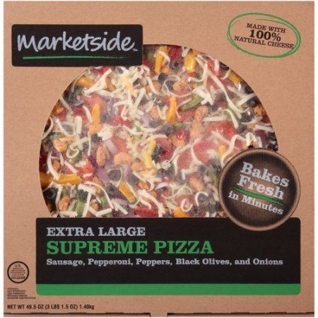 RBR Meat Company has recalled about 21,220 pounds of Marketside Extra Large Supreme Pizzas. The product carries the code 20547.