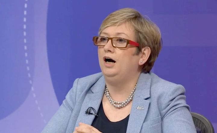 Joanna Cherry, SNP MP for Edinburgh South West, was initially lost for words after the jibe