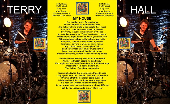 <p><em>The lyrics to Terry’s “inclusive” song IN MY HOUSE</em></p>