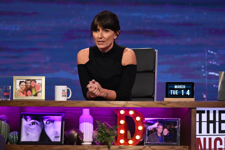 Davina McCall has also sat in the hot seat