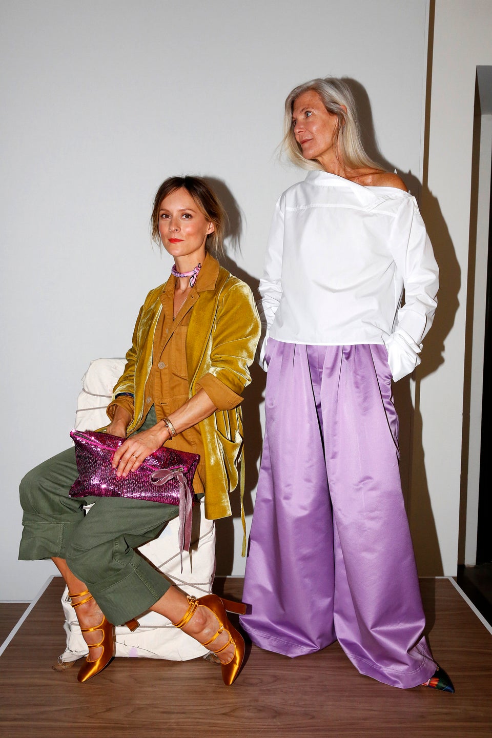 Fashion Weeks Hottest New Models Were Older Women Huffpost Life