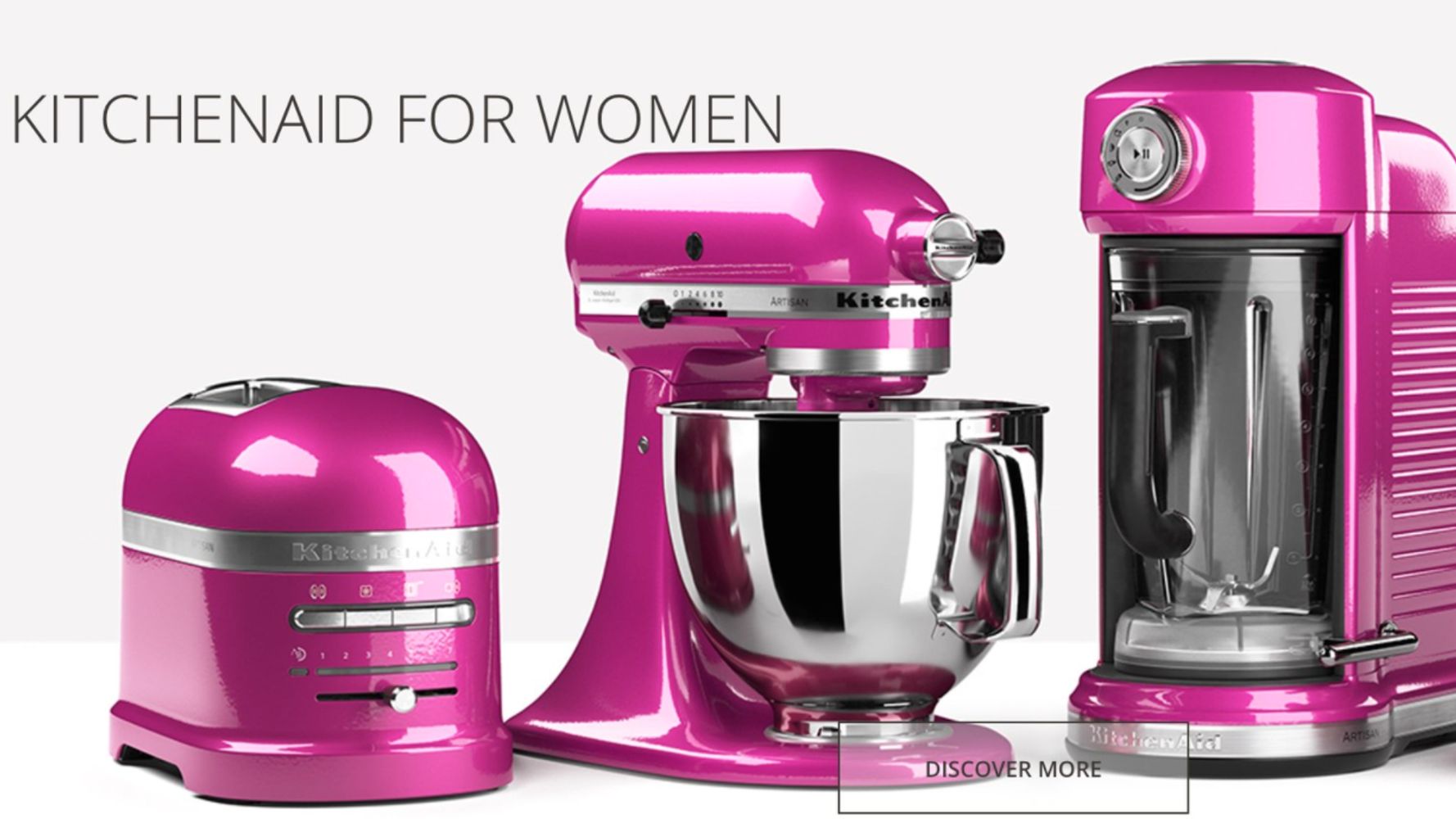 Kitchenaid Called Sexist For Advertising Pink Cooking Appliances For