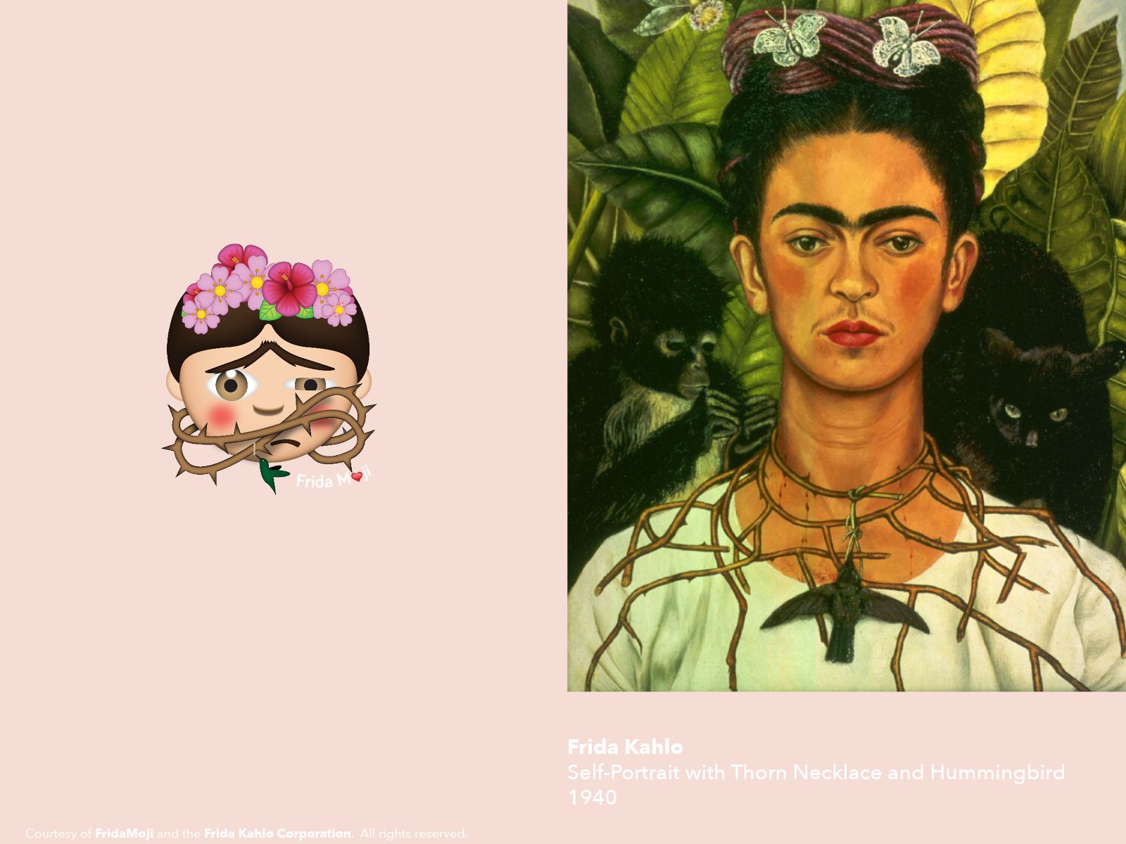 Фрида Кало автопортрет с ожерельем