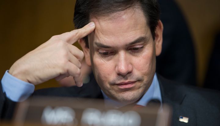 Sen. Marco Rubio (R-Fla.) is concerned about cuts to U.S. diplomatic efforts.