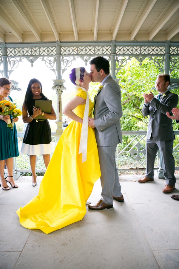 15 Yellow Dresses For Brides Who Want To Channel Their Inner Belle I Dress By Nbsp