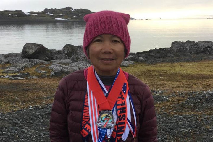 Chau Smith recently ran seven marathons in the span of one week.