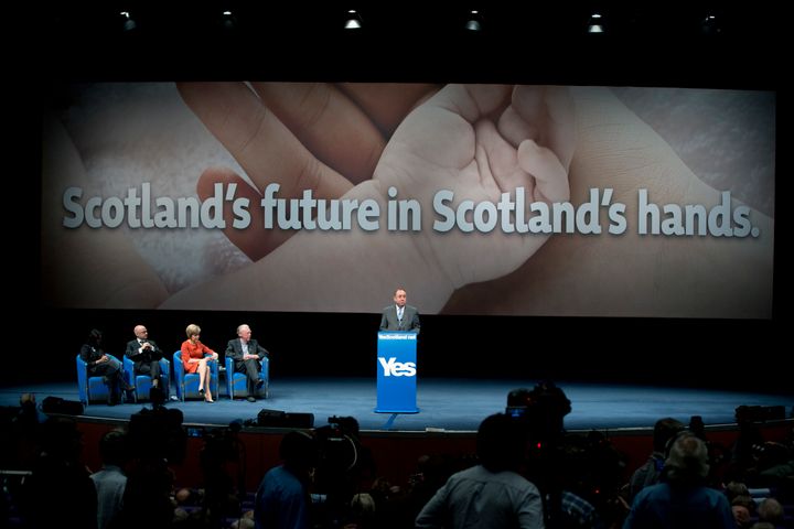Scotland voted against independence in a 2014 referendum, before the Brexit vote.