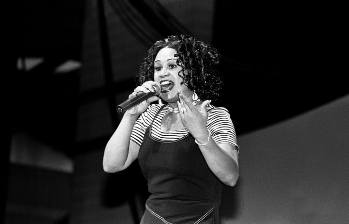 CeCe Peniston performs at the Marcus Amphitheater in Milwaukee in 1994.