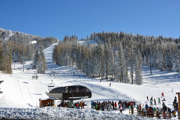 Grand Canyon Express chairlift at Arizona Snowbowl 