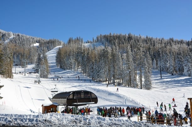 Grand Canyon Express chairlift at Arizona Snowbowl