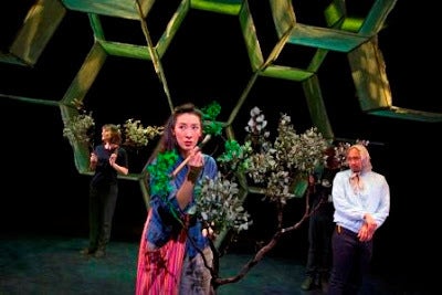 <p>Kathryn Han and Jomar Tagatac in a scene from <strong><em>You For Me For You</em></strong> </p>