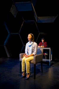 Grace Ng and Elissa Beth Stebbins in a scene from You For Me For You 