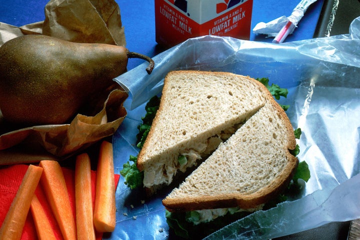 School lunch, Public Domain.