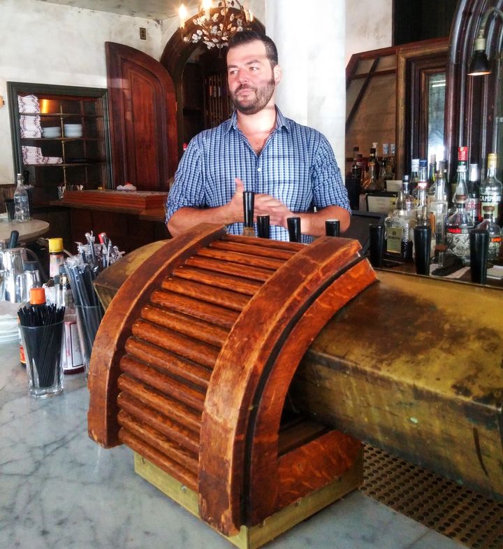 Cocktail Program Manager and Bartender, Dan Zakarija at Mar’s, Astoria