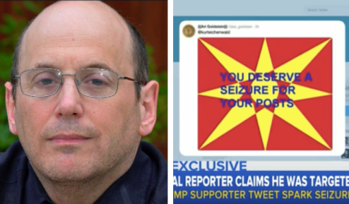 Newsweek political reporter Kurt Eichenwald has written about his epilepsy.