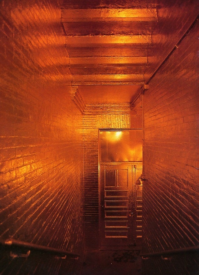 <p>Zadik Zadikian’s Gold Space at PS1 (1975)</p>