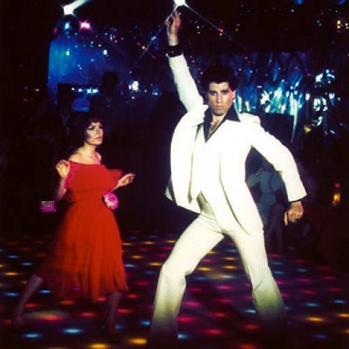John Travolta in Saturday Night Fever, Paramount Pictures release www.blog.teddyshoes.com