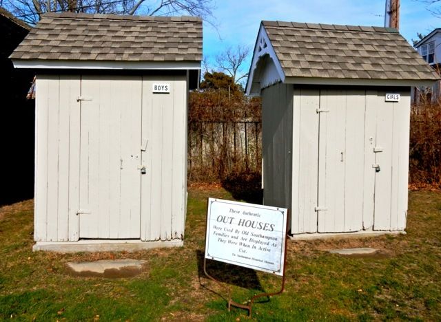 Outhouses, Southampton NY Historical Society