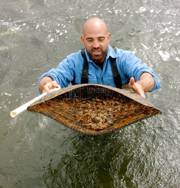 <p>Perry Raso, Matunuck Oyster Farm, South Kingstown RI</p>